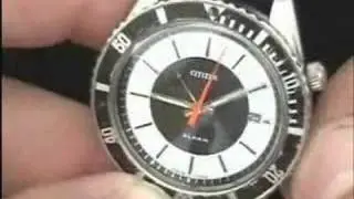 Armbandwecker Citizen Taucher Diver Wristalarm