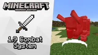 Minecraft Bedrock 1.9 Combat Addon Update | Download In Description