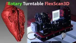 Automatic two axis turntable for FlexScan3D_ FlexScan3D i&ccedil;in otomatik iki eksenli pikap