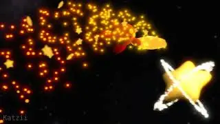 Kirby warp star animation