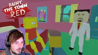 The Simpsons House - Paint the Town Red