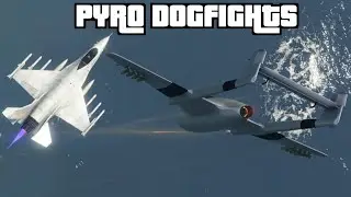 Gta online : Pyro dogfights compilation