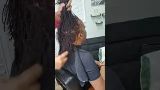 Wash and Retie.#locs #microlocmastery #naturalhair 
