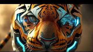 In 2100: How Tigers Will Rescue People Trapped in Burning Buildings | AI Future Animals