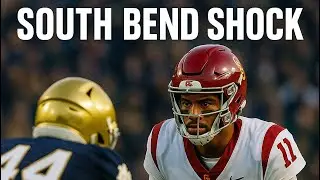 Baymax back in South Bend | #Baymax #USCvsNotreDame #RoadToGlory #NCAA25 #QB1