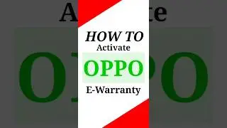 Oppo E-Warranty How to activate/              #shortvideo #shorts #short