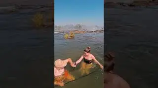 Заплыв по реке Замбези #Замбия