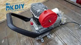 👉From a Damaged Air Compressor Repair to a Super Quiet Air Compressor / DIY 👈