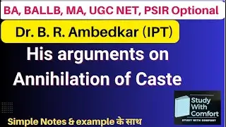 Dr. B.R. Ambedkar&rsquo;s Critique of the Caste System | Indian Political Thought Lecture