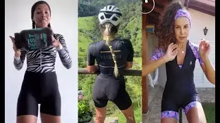 Cycling Girls Spandex Wear Videos Compilation Video #11