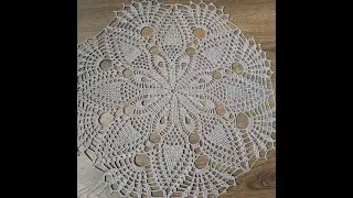 Prosta szydełkowa serwetka-easy crochet doily