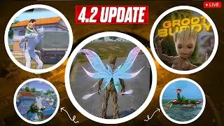 GROOT BUDDY UNLOCKED?! 😍 | BGMI 4.2 Update LIVE | RyLoz Gaming