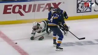 Torey Krug Leaves Game After Attempted Hit Against Matt Boldy Backfires