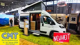 POSSL ROADCAMP R 2026 CMT STUTTGART 2026 FIAT DUCATO CAMPERVAN WITH POP UP-ROOF