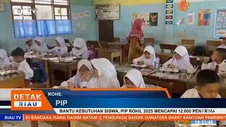 BANTU KEBUTUHAN SISWA, PIP ROHIL 2025 MENCAPAI 12 000 PENERIMA