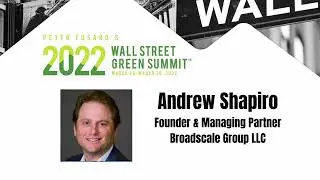 Scaling Innovation in Clean Energy | Andrew Shapiro | 2022 WSGS