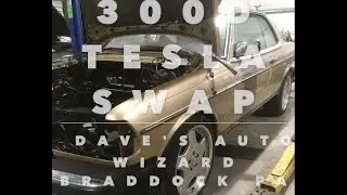 Mercedes 300D Tesla Swap EV Conversion Part 5 Final Install