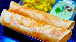 गेहू के आटे का डोसा और डोसा चटनी की मज़ेदार रेसिपी | Wheat Flour Dosa recipe | Dosa Chutney recipe
