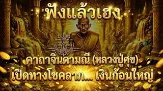 คลิปนี้เลือกคนดวงเฮง! คาถาจินดามณี หลวงปู่ศุข (เปิดทางรับโชคลาภ) เงินก้อนใหญ่ไหลเข้ามือ