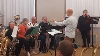 BIG BAND de Saint Denis d'Orques - My way - J. Revaux et C. François - arr Eric Burger