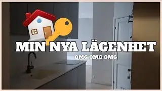 FLYTTAR IN I MIN NYA LÄGENHET - flyttvlogg #2