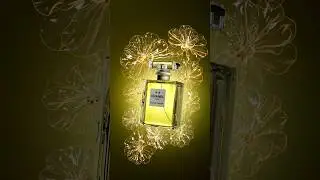 Визуализация парфюма от Шанель 💚 #3danimation #motiondesign #3dmotion #chanel