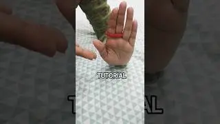 CAN YOU DO IT?  🤔🧐🤣 Viral TIK TOK Hair Tie Trick TUTORIAL? #shorts #viral #trend