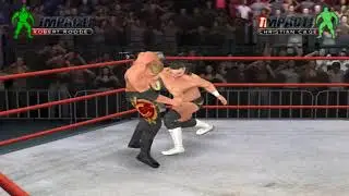 TNA iMPACT Test Gameplay PS2