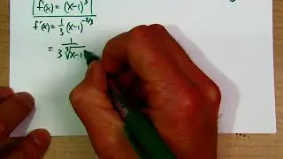 Calculus Jordan 3.3: First derivative test