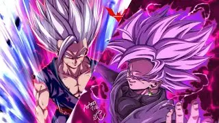 Beast Gohan VS Goku Black 2 0