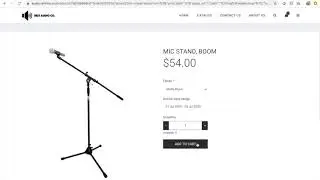 A/V Rentals & Sales eCommerce System