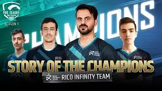 Story of the Champions- RICO INFINITY TEAM | PMPL MENA & South Asia Championship Season 1