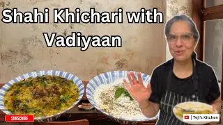 Shahi Khichari with Vadiyaan | Royal Comfort Food with a Punjabi Twist #food #recipe #cooking