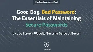 The Essentials of Maintaining Secure Passwords #NCSAM #BECYBERSMART #DOYOURPART