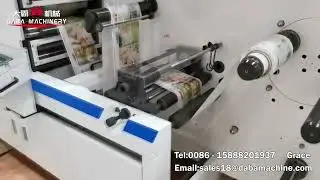 Intermittent die cutting machine with turret rewinder
