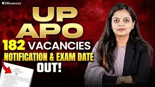 UP APO 2026 Exam Date & 182 Vacancies Out 📢| UPPSC Calendar | UP APO Prelims & Mains Exam Date 