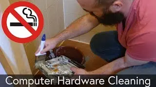 Computer Hardware Cleaning, Remove Cigarette Smell on a Budget
