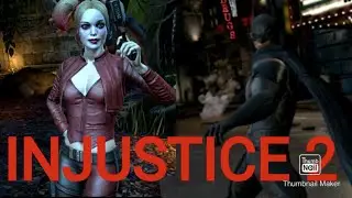 INJUSTICE 2 - BATMAN VS BATMAN AND HARLEY QUINN VS HARLEY QUINN