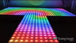 Longman digital video led dance floor for show