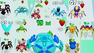 Insect Evolution Max Level Game| New Update - New Spider