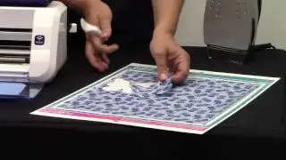 Hotfix Fabric - Cutting fabric on the Brother ScanNCut