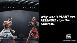 Jermall Charlo getting Frustrated with Caleb Plant 