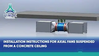 Concrete Ceiling-Mounted Axial Fan Installation Guide | Technically Accurate & Safe