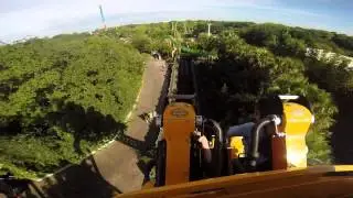 POV Cheetah Hunt at Busch Gardens Florida Full Ride HD