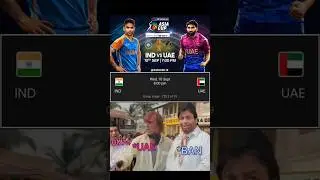 India vs UAE Asia Cup 2025🔥 | 10 Sept Ka Zabardast Match 💥 #AsiaCup2025 #INDvsUAE