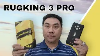 Khui hộp RugKing 3Pro - Smartphone siêu bền pin 5700mAh mỏng cấu hình mạnh Giá Rẻ mới của Ulefone