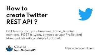 How to create Twitter REST API ?