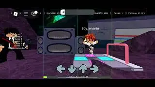 Jugando fnf remix de Roblox con mi amigo enanin #viral #parati #fnf #roblox #humor 