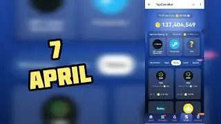 TapCoin Daily Bounty 7 April | Tapcoin Daily Bounty || Today Tapcoin Daily Combo || AGP