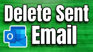 Как удалить отправленное письмо в Outlook до того, как получатель его прочитает